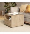 vidaXL Coffee Table Sonoma Oak 55x55x40 cm Engineered Wood
