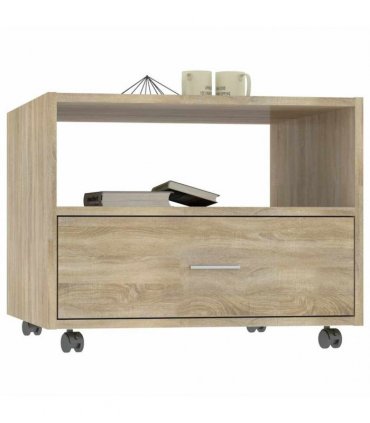 vidaXL Coffee Table Sonoma Oak 55x55x40 cm Engineered Wood