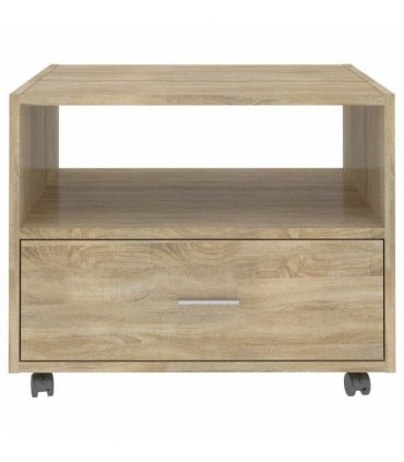 vidaXL Coffee Table Sonoma Oak 55x55x40 cm Engineered Wood