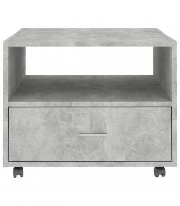 vidaXL Coffee Table Concrete Grey 55x55x40 cm Engineered Wood