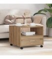 vidaXL Coffee Table Artisan Oak 55 x 55 x 45cm Engineered Wood