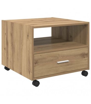 vidaXL Coffee Table Artisan Oak 55 x 55 x 45cm Engineered Wood