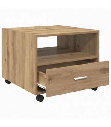 vidaXL Coffee Table Artisan Oak 55 x 55 x 45cm Engineered Wood