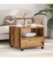 vidaXL Coffee Table Old Wood 55 x 55 x 45cm Engineered Wood