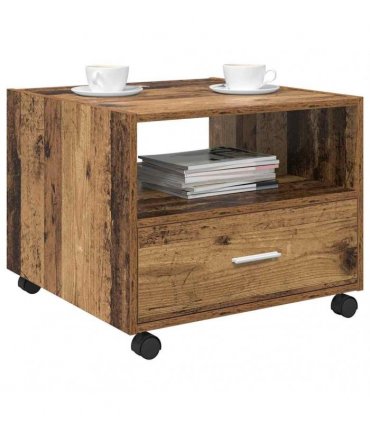 vidaXL Coffee Table Old Wood 55 x 55 x 45cm Engineered Wood
