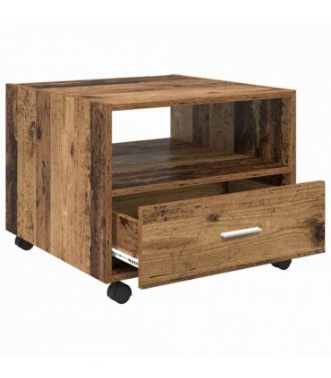 vidaXL Coffee Table Old Wood 55 x 55 x 45cm Engineered Wood
