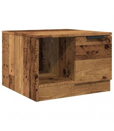 vidaXL Coffee Table Old Wood 50x50x36 cm Engineered Wood