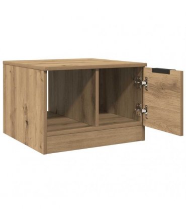 vidaXL Coffee Table Artisan Oak 50x50x36 cm Engineered Wood