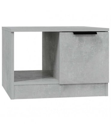 vidaXL Coffee Table Concrete Grey 50x50x36 cm Engineered Wood