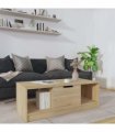 vidaXL Coffee Table Sonoma Oak 102x50x36 cm Engineered Wood
