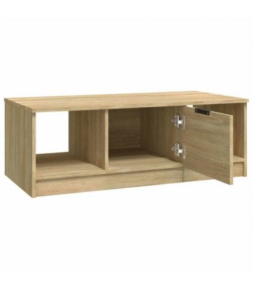 vidaXL Coffee Table Sonoma Oak 102x50x36 cm Engineered Wood