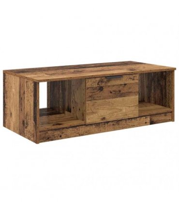 vidaXL Coffee Table Old Wood 102 x 50 x 36cm Engineered Wood