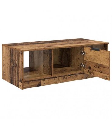 vidaXL Coffee Table Old Wood 102 x 50 x 36cm Engineered Wood