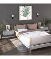 vidaXL Wall-mounted Bedside Cabinets 2 pcs Concrete Grey