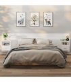 vidaXL Wall-mounted Bedside Cabinets 2 pcs White — V0672029702