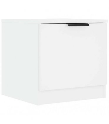 vidaXL Bedside Cabinets 2 pcs White 40x39x40 cm