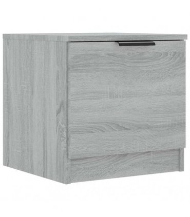 vidaXL Bedside Cabinets 2 pcs Grey Sonoma 40x39x40 cm