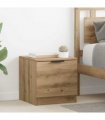 vidaXL Bed Cabinet 2 pcs Artisan Oak 40 x 39 x 40cm Engineered Wood