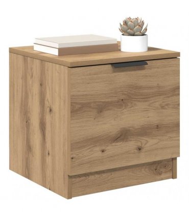 vidaXL Bed Cabinet 2 pcs Artisan Oak 40 x 39 x 40cm Engineered Wood