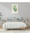 vidaXL Bedside Cabinets 2 pcs Concrete Grey Engineered Wood