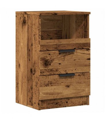 vidaXL Bedside Cabinets 2 pcs Old Wood 40x36x65 cm Engineered Wood