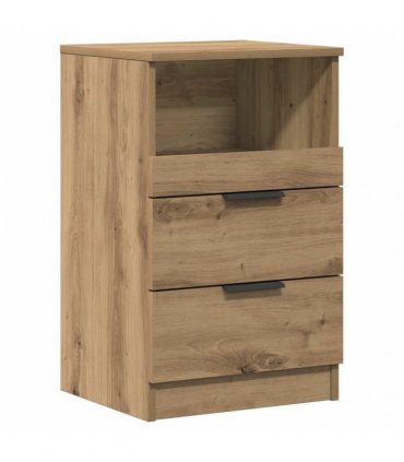 vidaXL Bedside Cabinet Artisan Oak 40x36x65 cm Engineered Wood