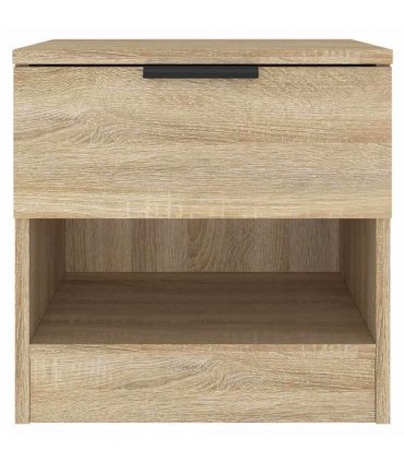 vidaXL Bedside Cabinets 2 pcs Sonoma Oak Engineered Wood — V0672029754