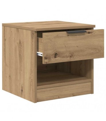 vidaXL Bed Cabinet 2 pcs Artisan Oak 40 x 39 x 40cm Engineered Wood — V0672029757