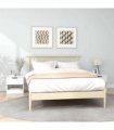 vidaXL Bedside Cabinets 2 pcs White Engineered Wood — V0672029760