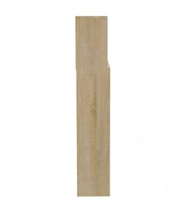 vidaXL Headboard Cabinet Sonoma Oak 200x19x103.5 cm — Size: 200 x 19 x 103.5 cm