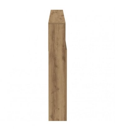 vidaXL Headboard Cabinet Artisan Oak 160x19x103.5 cm Engineered Wood — Size: 160 x 19 x 103.5 cm