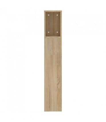 vidaXL Headboard Cabinet Sonoma Oak 200x18.5x104.5 cm — Size: 200 cm