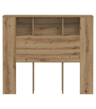 vidaXL Headboard Cabinet Artisan Oak 120x19x104.5 cm Engineered Wood — Size: 120 cm