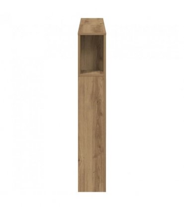 vidaXL Headboard Cabinet Artisan Oak 120x19x104.5 cm Engineered Wood — Size: 120 cm