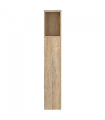 vidaXL Headboard Cabinet Sonoma Oak 140x18.5x104.5 cm — Size: 140 cm