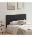 vidaXL Bed Headboard Black Oak 160 x 1.5 x 80.5 cm Engineered Wood