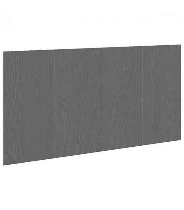 vidaXL Bed Headboard Black Oak 160 x 1.5 x 80.5 cm Engineered Wood