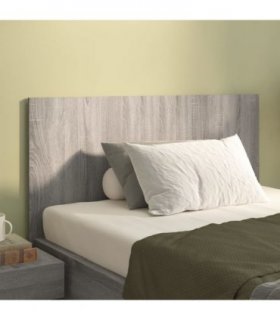 vidaXL Bed Headboard Grey Sonoma 120x1.5x80 cm Engineered Wood