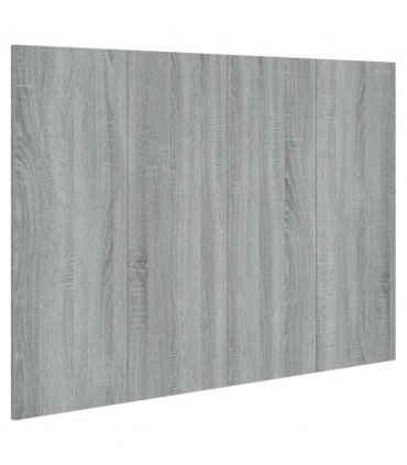 vidaXL Bed Headboard Grey Sonoma 120x1.5x80 cm Engineered Wood