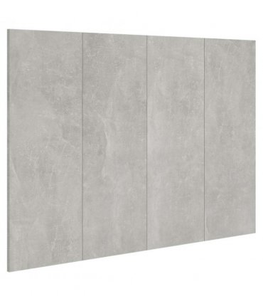 vidaXL Bed Headboard Concrete Grey 120x1.5x80 cm Engineered Wood