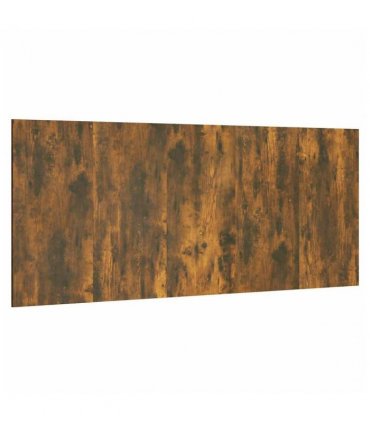 vidaXL Bed Headboard Smoked Oak 200x1.5x80 cm Engineered Wood
