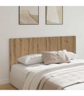 vidaXL Bed Headboard Artisan Oak 200x1.5x80 cm Engineered Wood