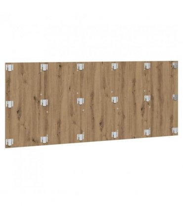 vidaXL Bed Headboard Artisan Oak 200x1.5x80 cm Engineered Wood