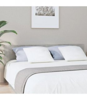 vidaXL Bed Headboard Concrete Grey 200x1.5x80 cm Engineered Wood