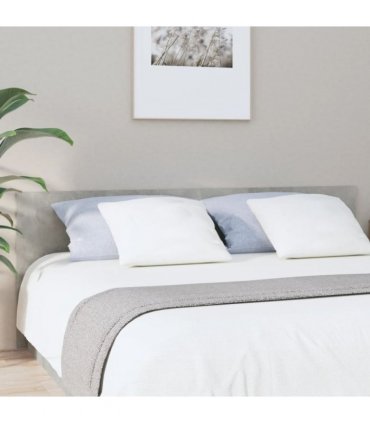 vidaXL Bed Headboard Concrete Grey 200x1.5x80 cm Engineered Wood