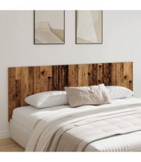 vidaXL Wall Headboard Old Wood 240x1.5x80 cm Engineered Wood