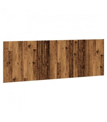 vidaXL Wall Headboard Old Wood 240x1.5x80 cm Engineered Wood