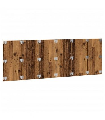 vidaXL Wall Headboard Old Wood 240x1.5x80 cm Engineered Wood