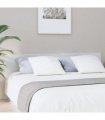 vidaXL Bed Headboard White 200x1.5x80 cm Engineered Wood