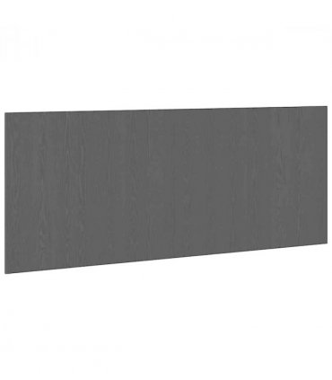 vidaXL Bed Headboard Black Oak 200 x 1.5 x 80.5 cm Engineered Wood